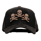 GORRA BARBAS HATS - ROSE GOLD SKULLS