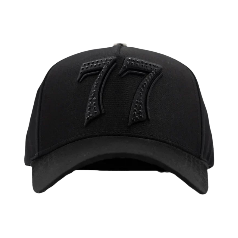 GORRA BARBAS HATS - THE 77 BLACK