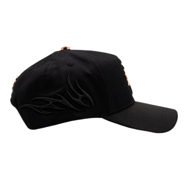 GORRA BARBAS HATS - B STAR ROSE GOLD