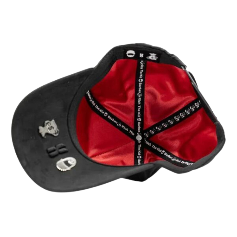 GORRA BARBAS HATS X RICH THE KID - CHROME BLACKOUT